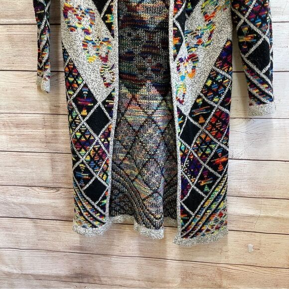 ANTHROPOLOGIE NORTHERN ANGEL SOUTHWEST GRANNYCORE HOODED SWEATER - Picture 3 of 7